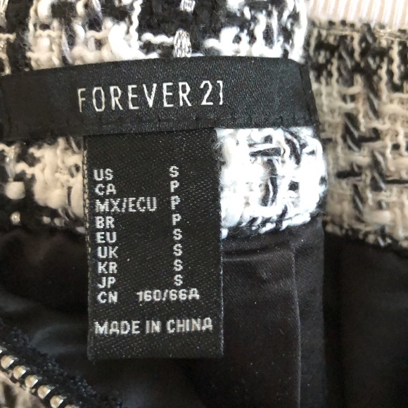 Forever 21 Tweed Mini Skirt - Picture 3 of 7